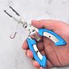 Bent Mouth Fishing Pliers Stainless Steel  Fishing Line Scissors Multi Functional Road Pliers Fish Control Device Hook Extractor Tool Scissors
