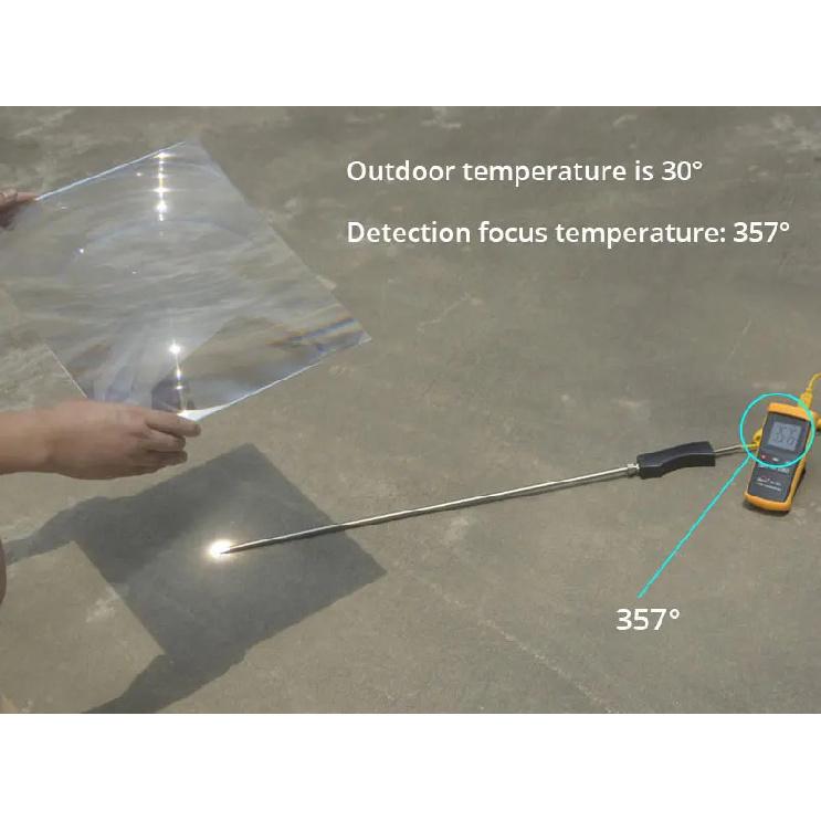 400x320mm Optical Projector Solar Fresnel Lens PMMA Focal Length 500mm Projector Plane Magnifier Solar Concentrator Lens