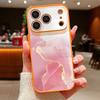 Golden Marble Pattern Case For iPhone 17 Pro Max Magnetic For Magsafe Hybrid Slim Matte Cover For iPhone 16 15 14 13 Pro Max