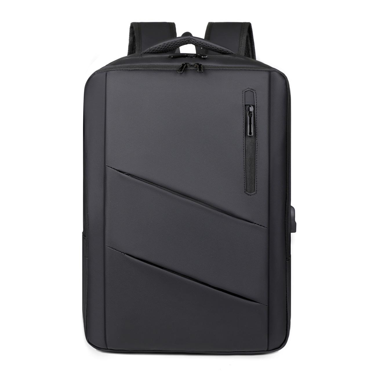

Men s Large Capacity Multi-layer Laptop Backpack for Business and Short Trips чорний