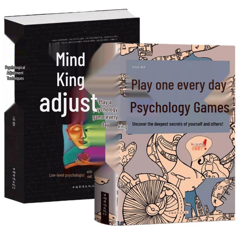 Psychology Mind Games & Stress Relief 2-Book Set