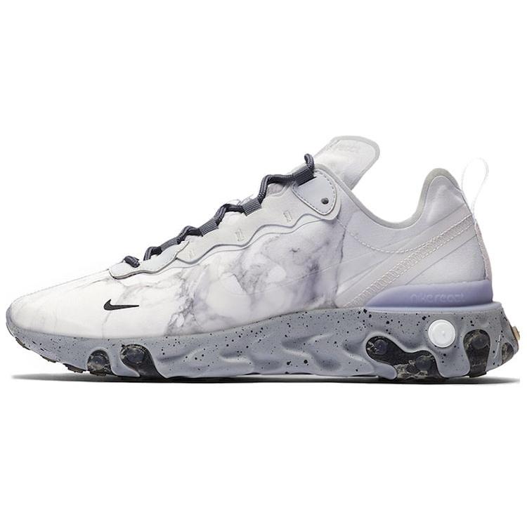 Nike Kendrick Lamar x React Element 55 Pure Platinum Men s CJ3312-001 EU 36.5