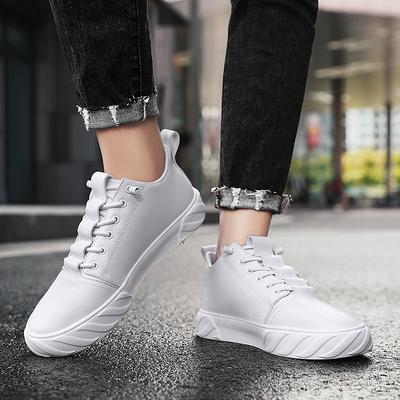 Fashion Brand Skate Shoes Men's Comfortable Casual Vulcanized Shoes Platform Running Shoes Non-slip Men's Sneakers Lace-up Board Shoe