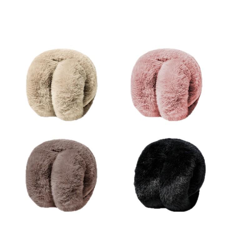 Warm Foldable Plush Earmuffs - Winter Ear Protection with Free Shipping