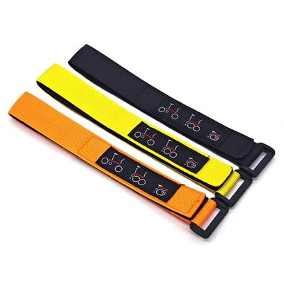 Faltrad Befestigungsgurt Fahrrad Radstabilisatoren Schnellspanner Nylon Fahrrad Rahmen Rad Fixierband Einfach zu bedienen