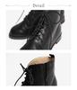 Hakama Boots for Short Hakama 20cm [Arisana] Kids, Girls, Boots, Boots, Kids, Lace-up Shoes, Black,