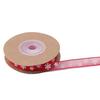 Christmas Organza Ribbon Snowflake Ribbons Handmade DIY Gift Wrapping Decoration Wreath Home Decor