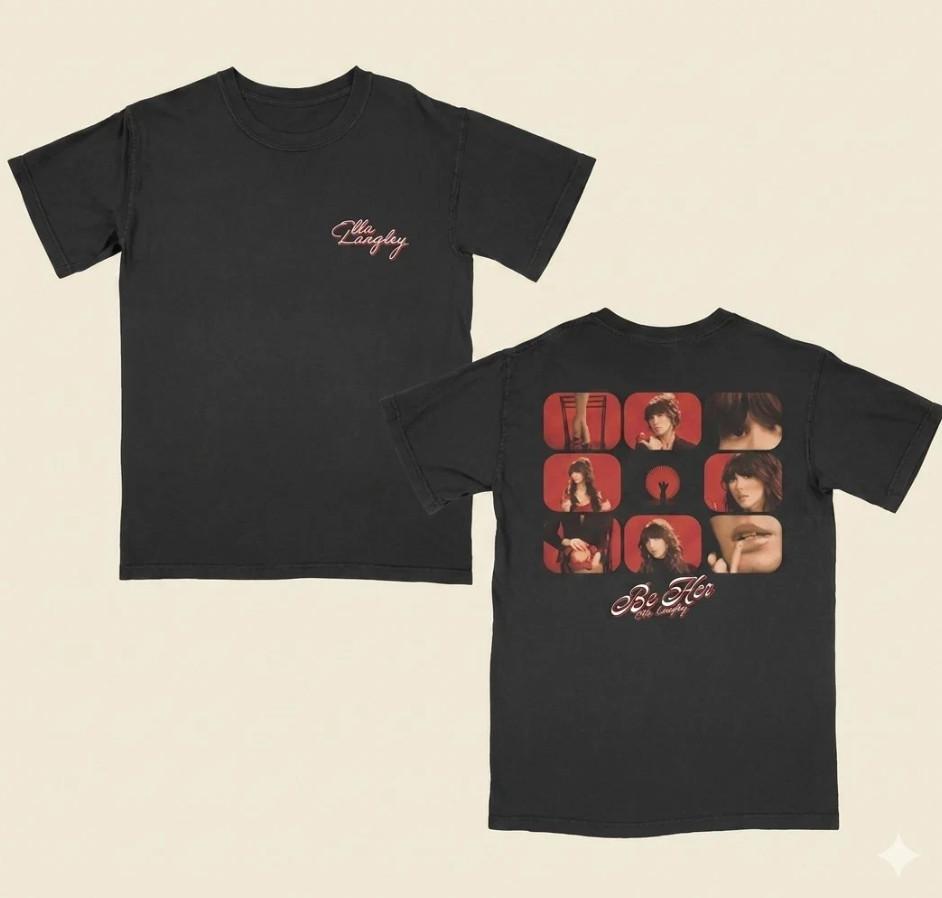 Ella Lang*ley Be Her The Dandelion Tour 2026 T-Shirt S