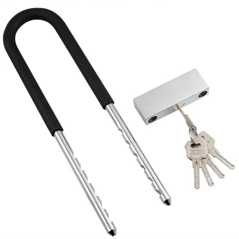 Yaoyang U-Shaped Double Glass Door Anti-Theft Lock Standard
