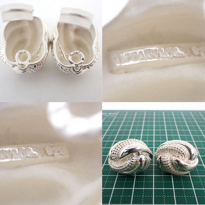 [Used] TIFFANY/Tiffany 925/Twisted Rope Earrings/j52-6