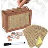 500/1000/2000/3000/5000/10000 Euro Money Box Piggy Bank Wood Money Bank Κουτί χρημάτων επαναχρησιμοποιήσιμο με κουτιά αποταμίευσης στόχου και αριθμών