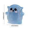 Resin Tiny Cartoon Figurine Noctilucous Glowing in the Dark Miniature Anime Figure Glowing Fairy Garden Statue for Moss