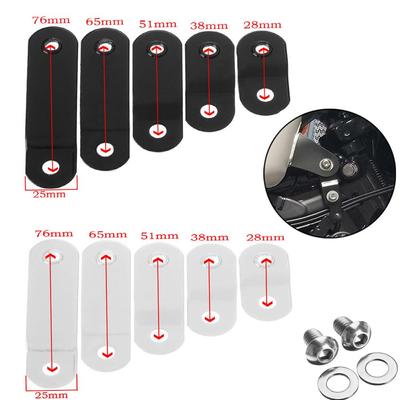 28mm 38mm 51mm 65mm 76mm Motorrad Raise Tank Lift Modifizierte Riser mit bolzen Für Harley Sportster Dyna Iron XL 883 1200 48