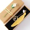 Koi Palace Metal Bookmark - Chinese Style Graduation, Birthday & Valentine's Gift for Girls & Boys