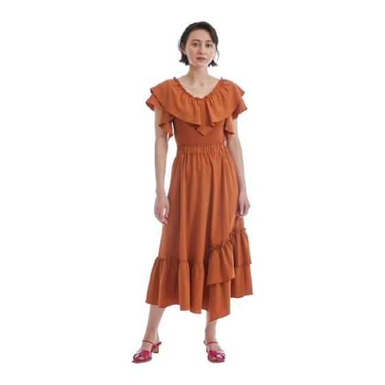 GRACE CONTINENTAL Casual Dress SpeciallSail Frill Knit One Piece Women s