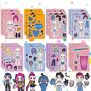 Kpop Witch Hunting Group Children's Puzzle Handmade Collage Fun Dress-up Stickers Creative Decoration Desktop DIY