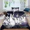 Michael Jackson Duvet Cover Pillowcase Bedding Set Adult Boy Girl Bedroom Decoration Children Gift Single Double Size