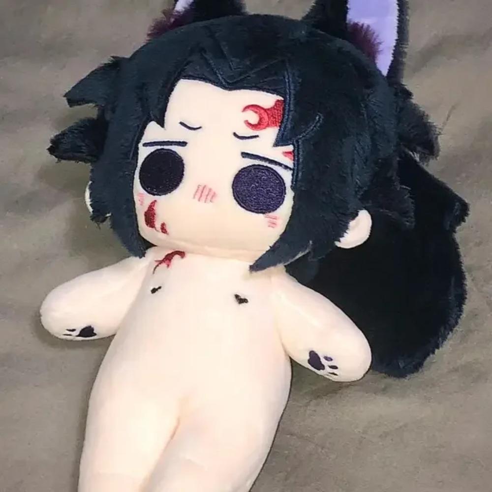 

Цугикуни Мичикацу 20 см Хлопковые Куклы Игрушки для Детей Взрослых Аниме Клинок, рассекающий демонов Кокушибо Коллекционный Подарок Милые Плюшевые Куклы with skeleton