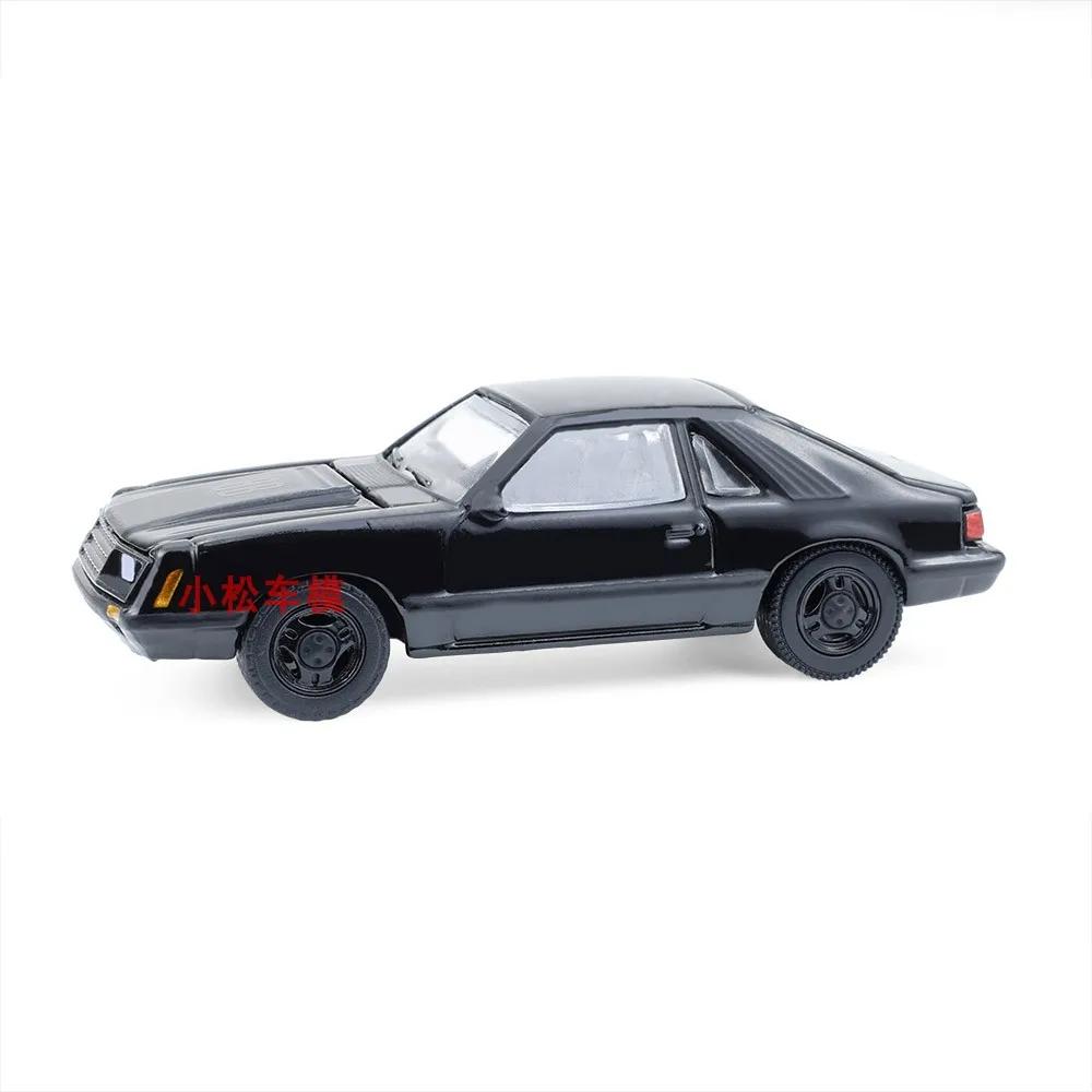 GreenLight 1:64 1979 Ford Mustang Fox  28170-F High Simulation Alloy Car Model Mini Toy Collection Gift