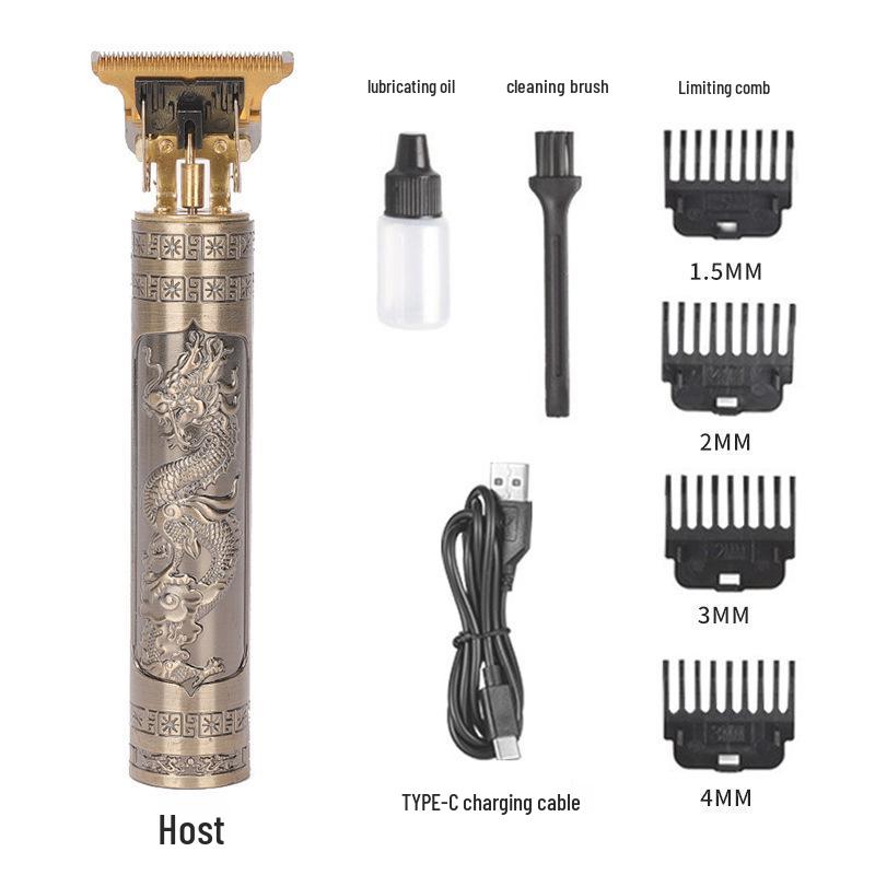 

Dragon Phoenix Silver Blade Electric Hair Trimmer