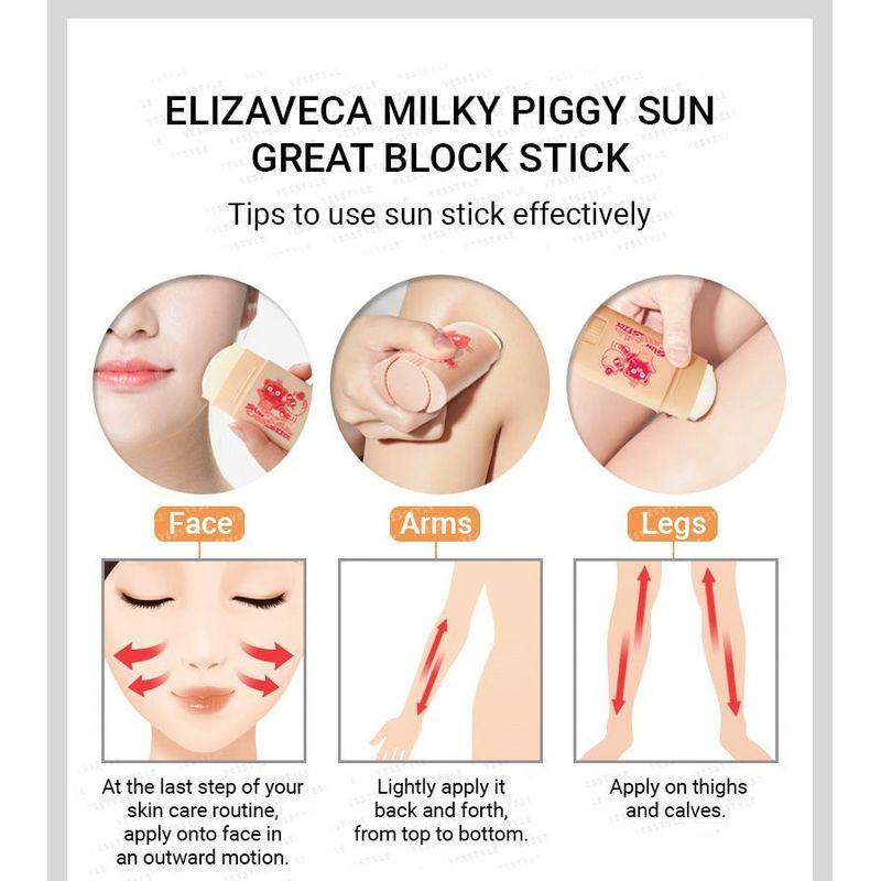 Elizavecca - Milky Piggy Sun Great Block Stick