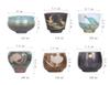 Chinese style kiln variable Tea cup set with gift box, ceramic Kung Fu tea set, single cup, master cup, personal cup teaware