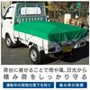 Tarpaulin Truck x for Small Trucks Strong Resin Elastic Estimated 3 1 Sheet Included [Morilin] Sheet, Green, 3.0 4.5m, TTG4, (approx. 2t), Polyester,