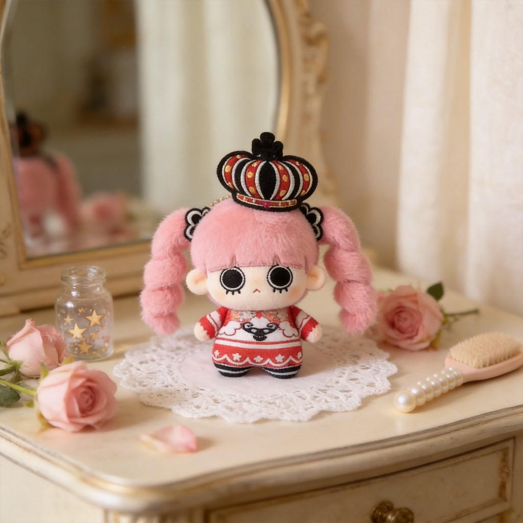 Peluche Perona One Piece 10cm en Coton Imprimé Pour Enfants et Filles