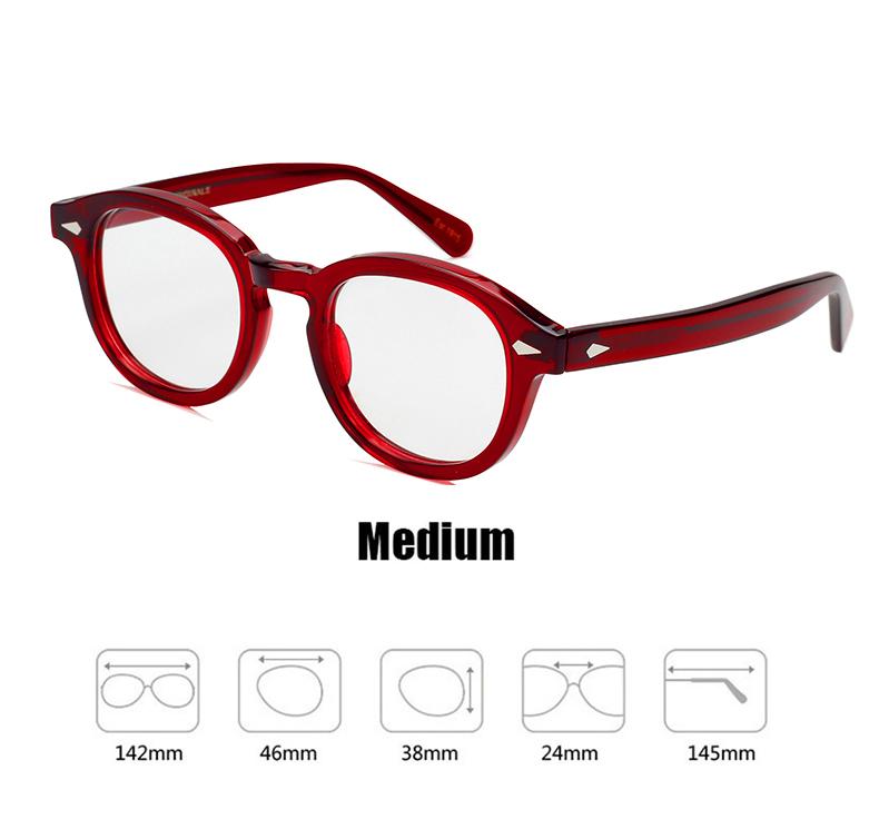 

Eyeglasses Frame Men Johnny Depp Lemtosh Optical Glasses Women Computer Goggles Clear Lens Luxury Brand Vintage Acetate Frame
