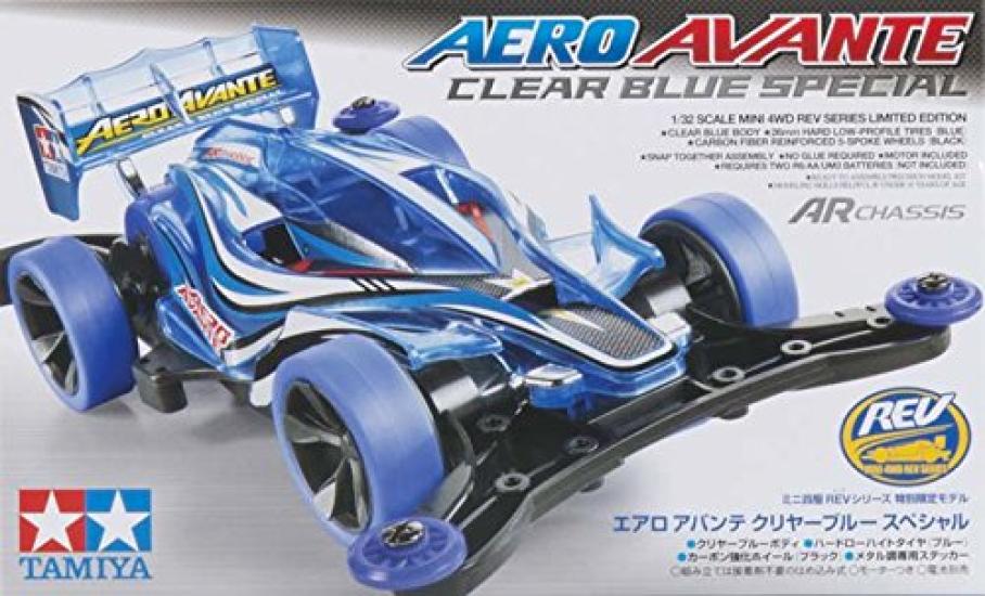 

Mini 4WD Limited 95024 Aero Avante Clear Blue Special AR Chassis