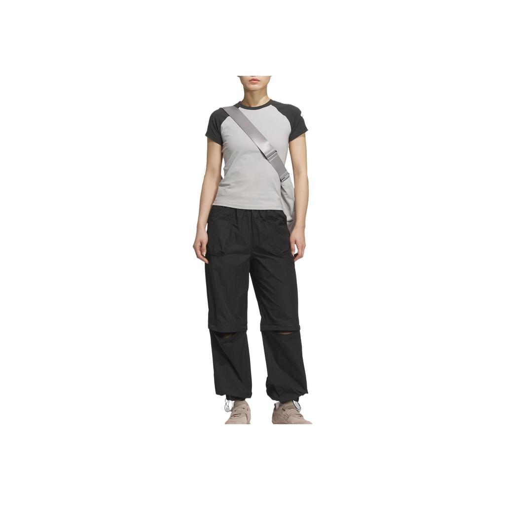 adidas Fos Future Style Gewebte Hose Bequem Vielseitig Einfach Mode Sport Lange Hose Damenhose Schwarz KC3778