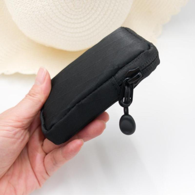 Mini EDC Aufbewahrungstasche Geldbörse Beutel Wasserdichtes Polyester Münzbeutel Tragbarer Kleiner Halter für Reisen Outdoor-Sportarten