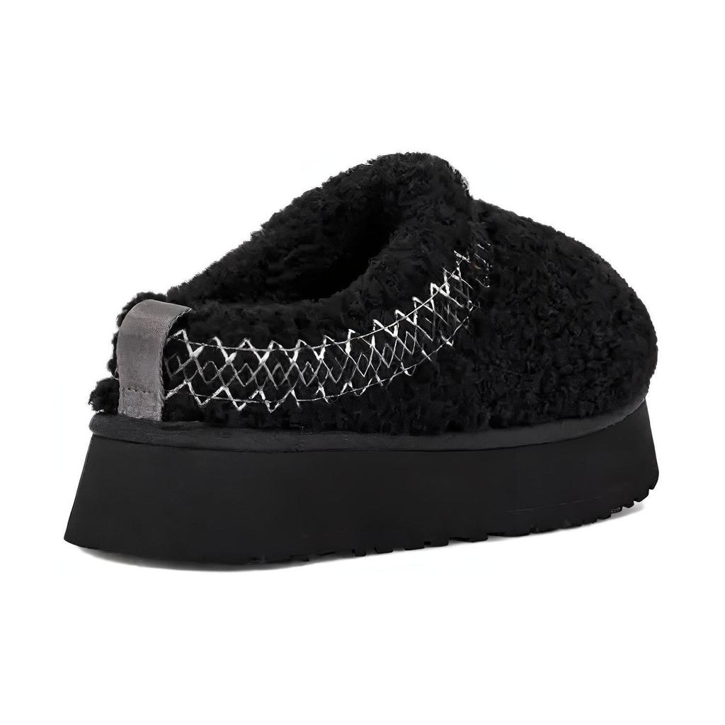 UGG  Tazz Braid Slipper Black Women Sneakers 1143976-BLK