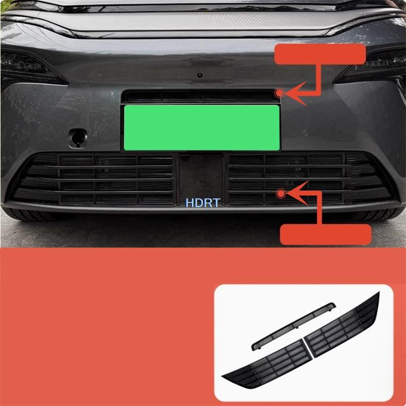 For BYD Atto 8/Sealion 8/Sea Lion 08/Tang L 2025 + Car Style Front Bumper Racing Grills Water Tank ect Screen Proof Dust Net