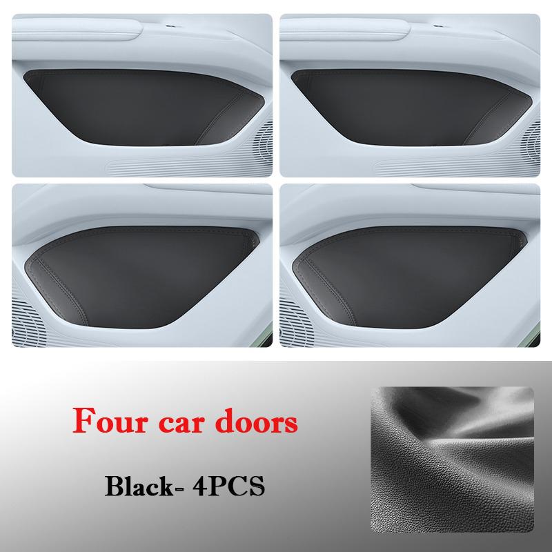 For Xpeng G6 2026 2026 2026 Car Door Slot Storage Box Leather Protective Pad Cover Glove Box Storage Barrel Interior Accessories