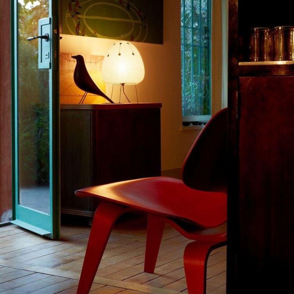 Modern Rice Paper Lantern Tricolor Dimming Night Light Tripod Floor Lamp  Hotel Homestay