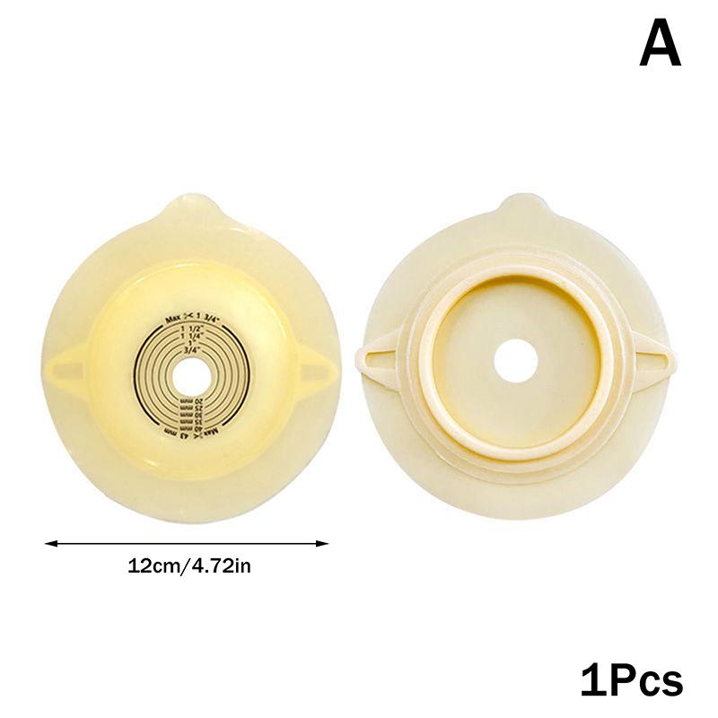 Disposable Ostomy Bags with Skin Stoma Rings Leakproof Barriers Baseplates Activated Carbon Sheet Lining for Safe Daily Use