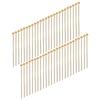 50pcs Ball Head Pins Jewelry Pendant DIY Craft Bead Making Parts Accessory SuppliesGold 30mm   1.18in