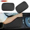 Universal Black Car Armrest Pad Mat Cover Center Console Box Cushion Protector