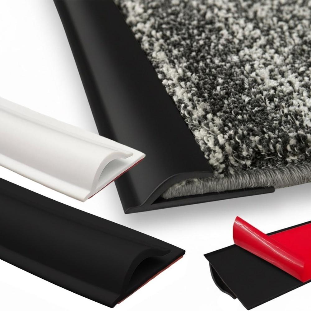 1pc 3meters/118.11in Carpet Edge Trim Strip Cuttable Carpet Transition Strip From Carpet To Tile for Carpet Thickness Within 8mm