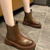 New Thick-soled, Skinny Ankle Boots for Women's Shoes, A Bestseller