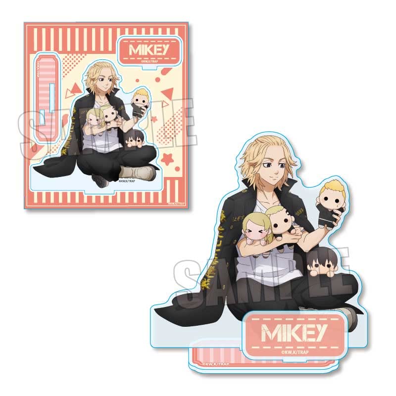 Bellhouse Acrylic Stand Tokyo Revengers Sano Manjiro Gyugyu Plush W110 x H125mm Made of Acrylic Ver. Approx.