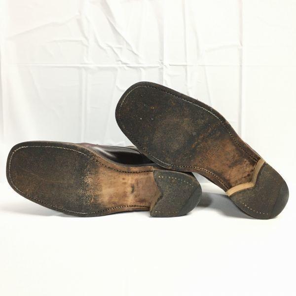 JEFFRY-WEST Made In England U-Tip Business Shoes Size 8 26.5 Brown Men’s(USED)