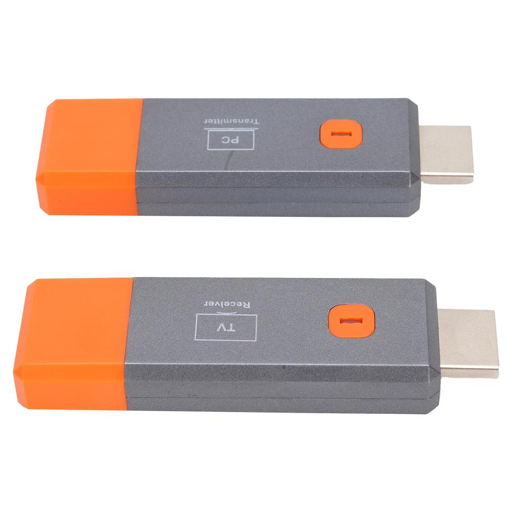 Wireless HD Multimedia Interface Transmitter and Receiver Plug and Play Portable 1080P Extender Kit for Laptop TV