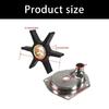 Marine Engine Water Pump Impeller Repair Kit 821354A2 Sturdy Stainless Steel Fits Various Outboard Models