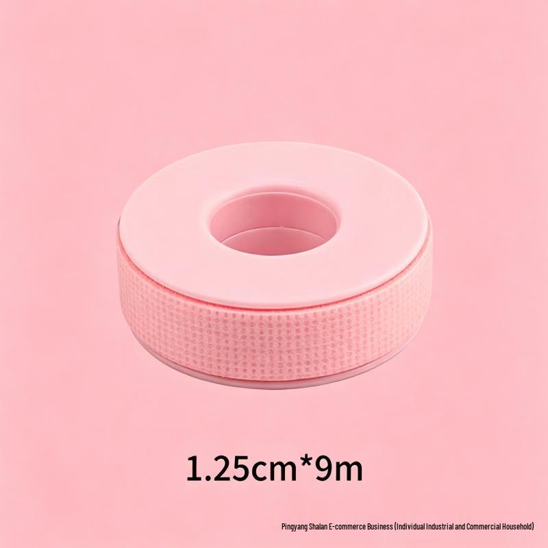 Eyelash Extension Non-Woven Adhesive Tape – Breathable, Low-Allergy, Isolation Tape for Upper & Lower Eyelids with Plastic Core