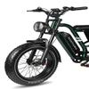 Bicicleta Elétrica Maxtron MX10 Motor 250W Pneu Gordo 20" Suspensão Total Bicicleta Elétrica para Adultos Velocidade Máxima 25Km/h Display LED 48V 13.5Ah