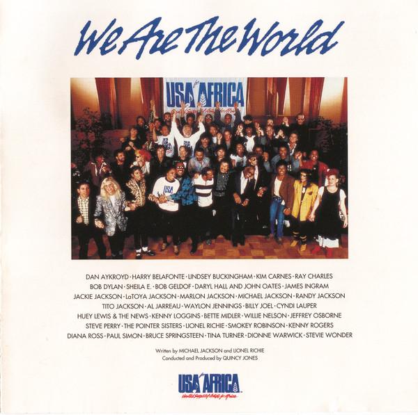 CD MICHAEL JACKSON, USA FOR AFRICA, LI - We Are The World DVD+CD HMBR1067 Happinet 2010 Japan ObiPop Used