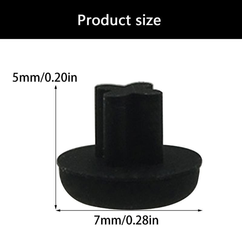 Wiederverwendbare 3,5mm Kopfhöreranschlussabdeckung Staubdichte Schutzkappen Stecker Für Mobile Geräte Und Laptops