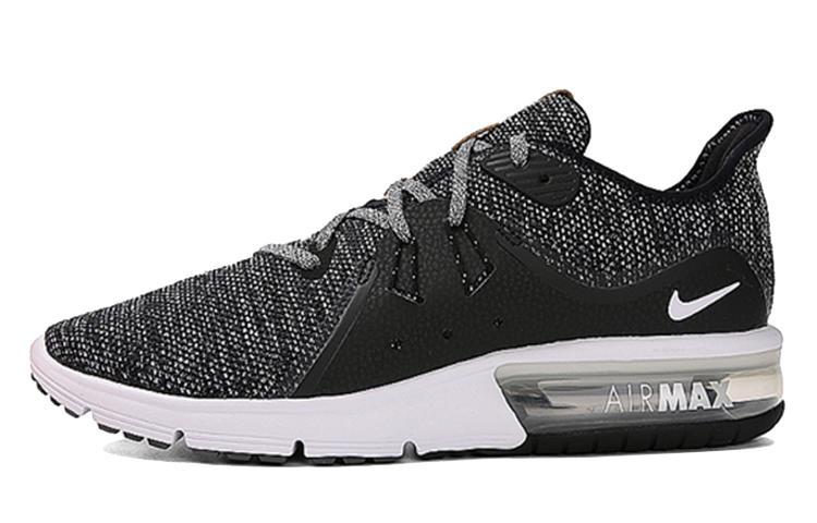 Nike Air Max Sequent 3 Black White Dark Grey 921694-011 42